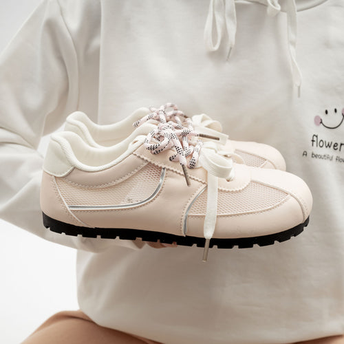 Damen Sportliche Freizeitsneaker mit atmungsaktiver Mesh-Oberfläche und komfortabler Dämpfung R&B