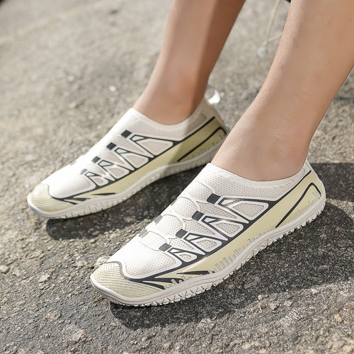 Damen Atmungsaktive Aqua-Sport-Schuhe mit flexiblem Schnellschnürsystem R&B