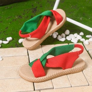 Damen modische Zehentrenner Sandalen R&B