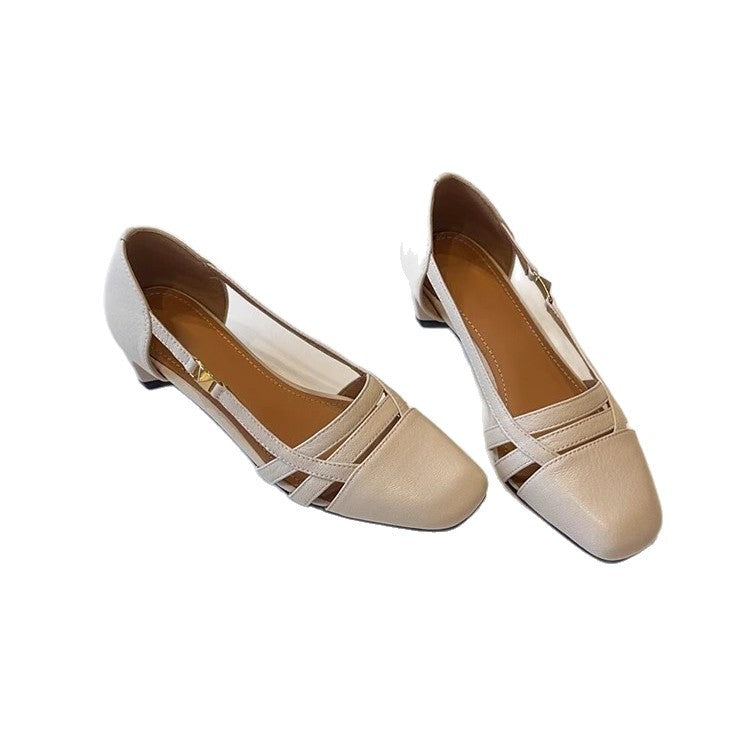 Damen Slingback Pumps mit modischem Riemendesign
