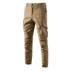 Herren Cargo-Hose mit funktionalen Taschen und elastischem Bund