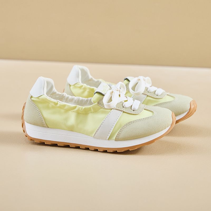 Damen Freizeitschuhe mit elastischen Schnürsenkeln und bequemem Innenfutter