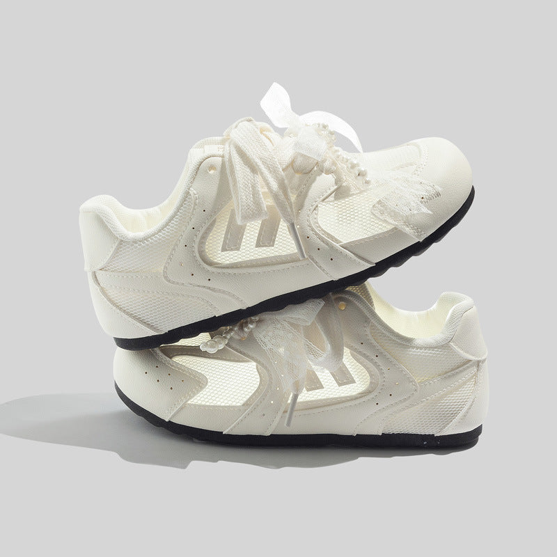 Damen Sportliche Sneakers mit innovativem Riemenanpassungssystem und atmungsaktiver Mesh-Oberfläche R&B