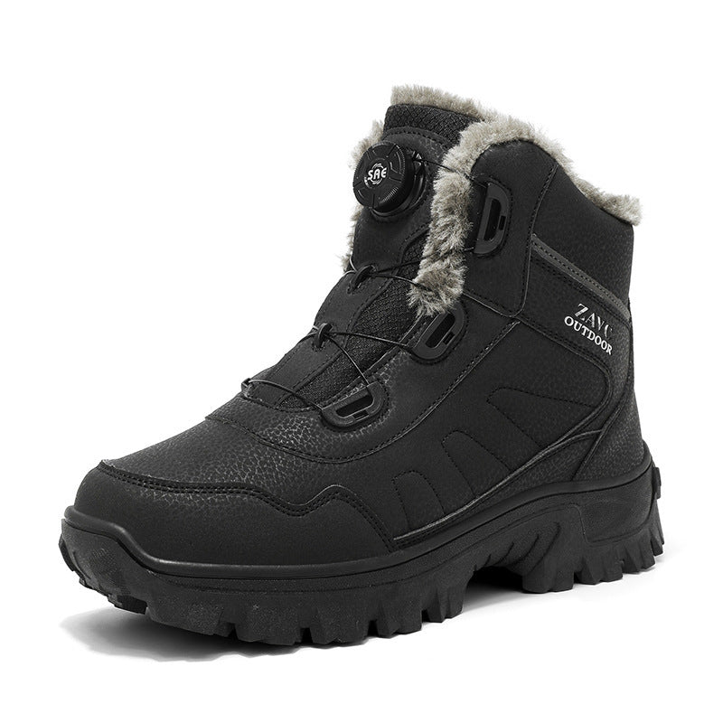 Damen Winterwanderstiefel mit rutschfester Sohle und wärmendem Futter R&B