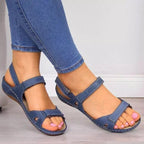 Damen Komfortable und stilvolle Sandalen mit verstellbaren Riemen R&B