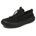 Damen Bequeme Slip-On Freizeitschuhe mit dämpfendem Fußbett und atmungsaktivem Obermaterial