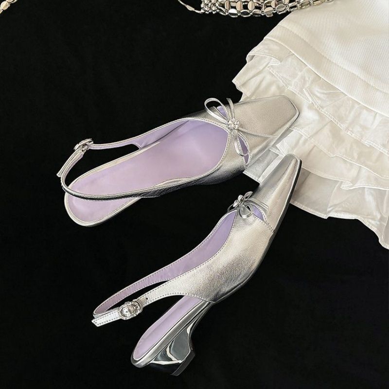 Damen Slingback Pumps mit funkelndem Design R&B