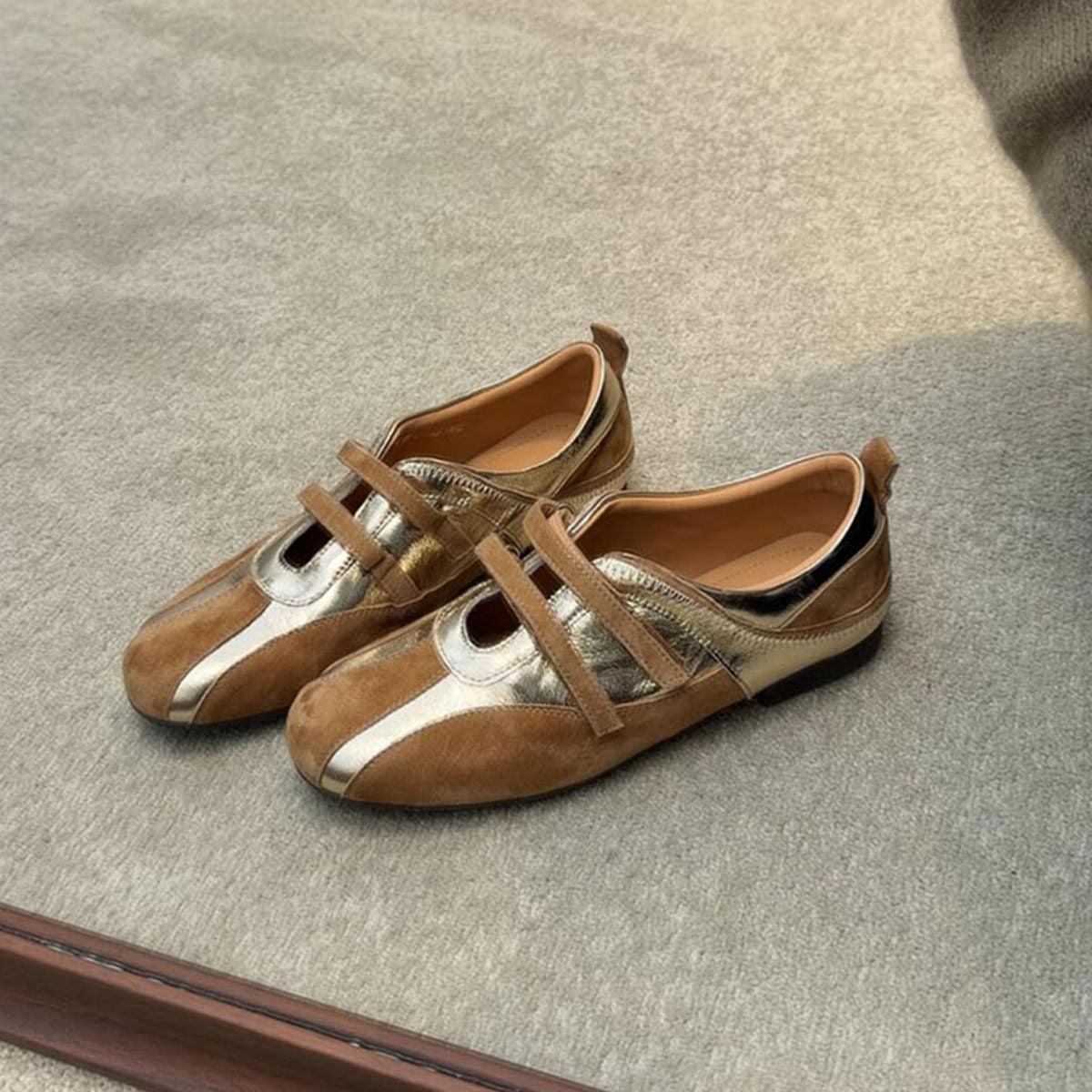 Damen modische Flats R&B