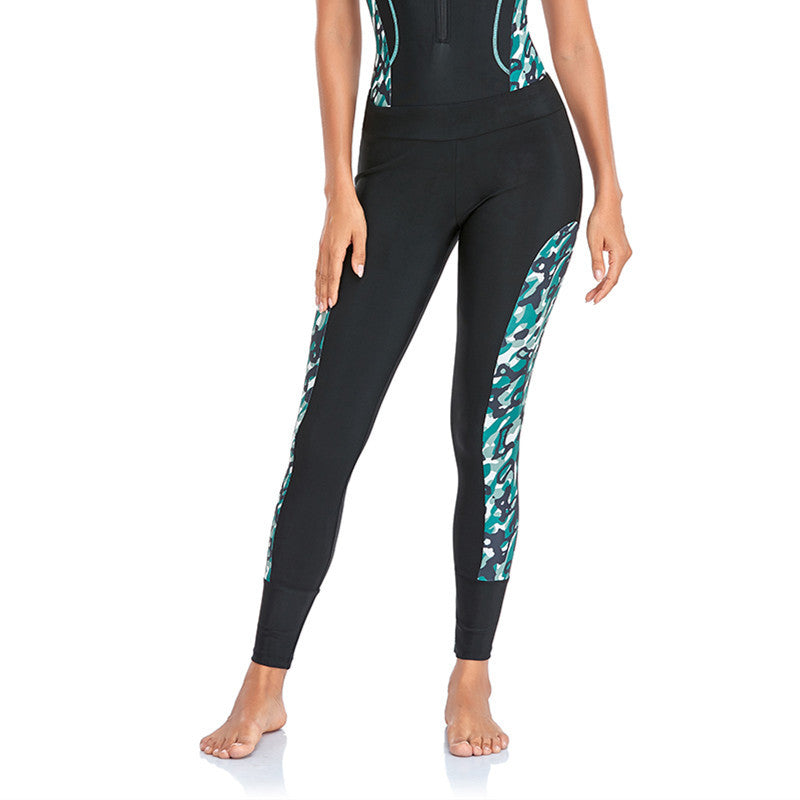 Damen Surfanzug mit modischen Camouflage-Mustern R&B