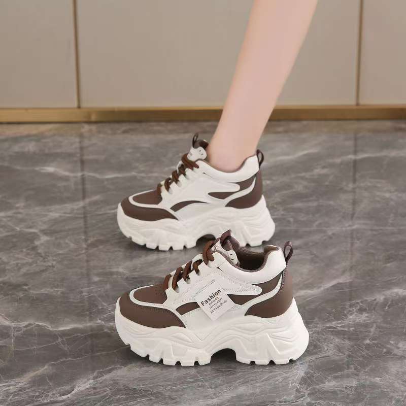 Damen Plattform Sneakers mit modischem Design und bequemer Dämpfung R&B