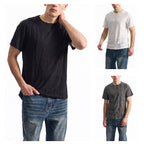 Herren T-Shirt mit einzigartigem Design und strukturierten Stoff R&B