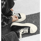 Damen Hochschaft Sneakers mit stylischem Plateau und robustem Obermaterial