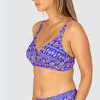 Damen Hochgeschnittener Bikini mit anspruchsvollem Verstärkungselement R&B