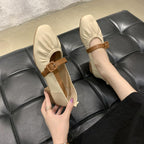 Damen Ballerinas mit modischem Riemchen-Design und bequemem Fußbett R&B