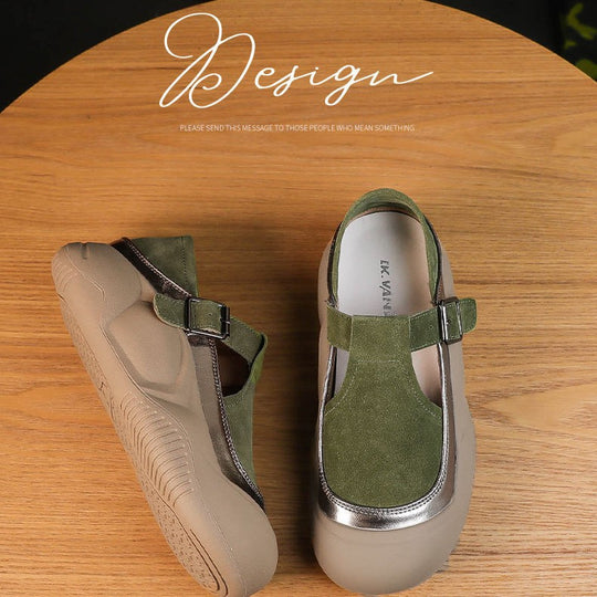 Damen bequeme Clogs mit verstellbarem Riemen und atmungsaktiver Sohle R&B