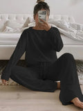 Damen Bequemes Lounge-Set mit weitem Schnitt und elegantem Design R&B
