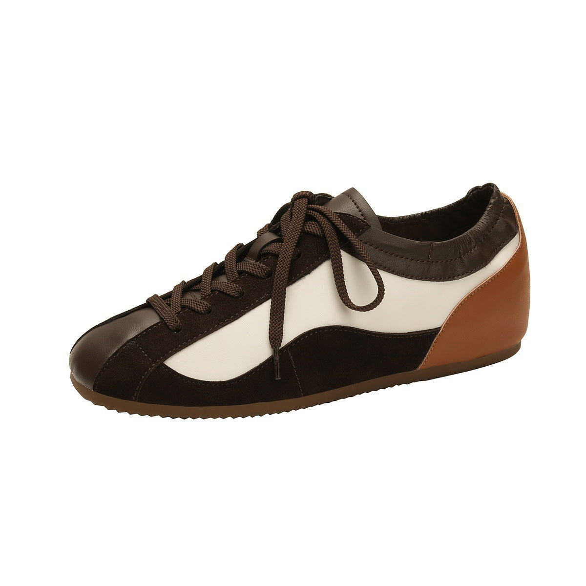 Damen Sportliche Sneaker mit hochwertigem Wildleder-Obermaterial