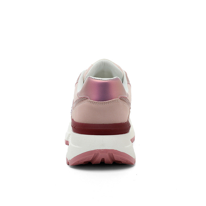 Damen Komfortable und modische Sneaker mit dicker Laufsohle R&B