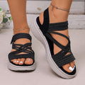 Damen Komfortable und stylische Sandalen mit multifunktionalem Riemendesign R&B
