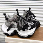 Damen Sportliche Chunky Sneakers mit hohem Komfort und rutschfester Sohle R&B