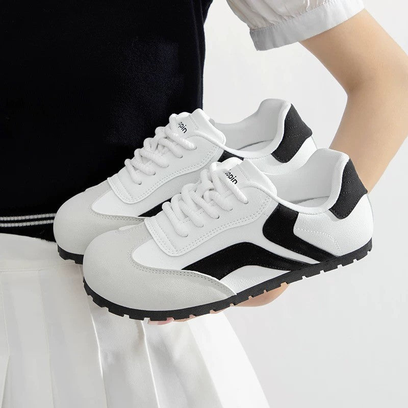 Damen Sportliche Freizeit-Sneaker mit atmungsaktiver Oberflächenstruktur