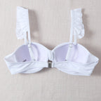 Damen Bikinioberteil mit Rüschendetails R&B