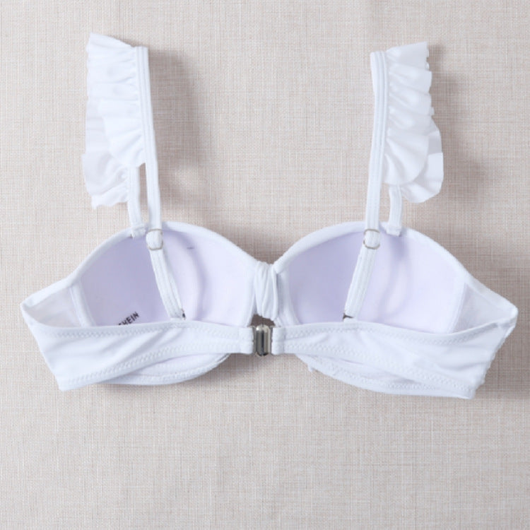 Damen Bikinioberteil mit Rüschendetails R&B