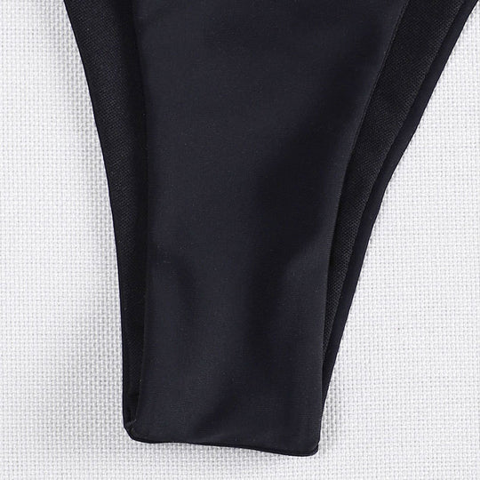Damen Bikinislip mit verspieltem Schnürdetail R&B