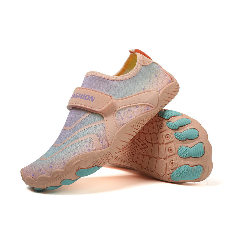 Damen Flexible Aquaschuhe mit verstellbarem Klettverschluss und rutschfester Sohle R&B
