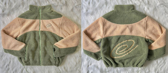Damen Fleece Jacke R&B