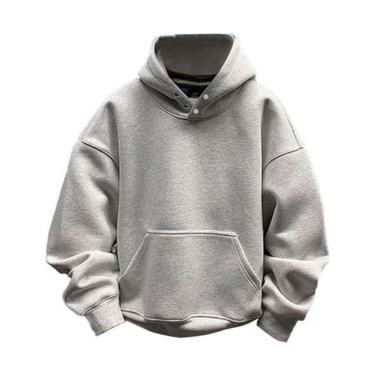 Damen Kapuzenpullover mit modernem Schnitt und praktischer Kängurutasche R&B