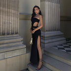 Damen Elegantes und figurbetontes Abendkleid R&B