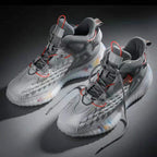 Unisex nan hoher Strick-Sneaker mit transluzenter Dämpfungssohle und TPU-Fersenstabilisator R&B