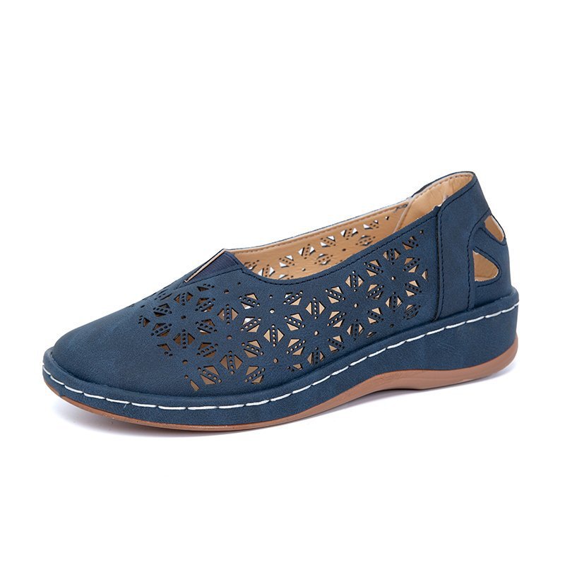 Damen Bequeme Ballerinas mit Luftlöchern R&B