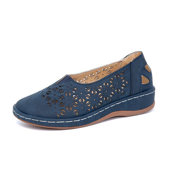 Damen Bequeme Ballerinas mit Luftlöchern R&B
