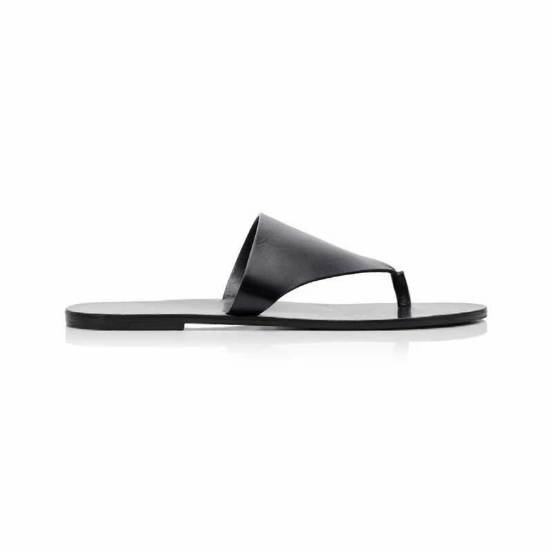 Damen elegante Zehentrenner-Sandalen aus hochwertigem Material R&B
