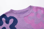 Damen Sweatshirt mit floralem Muster und komfortablem Schnitt R&B