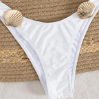 Damen Bikini-Set mit raffinierten Muscheldetails R&B