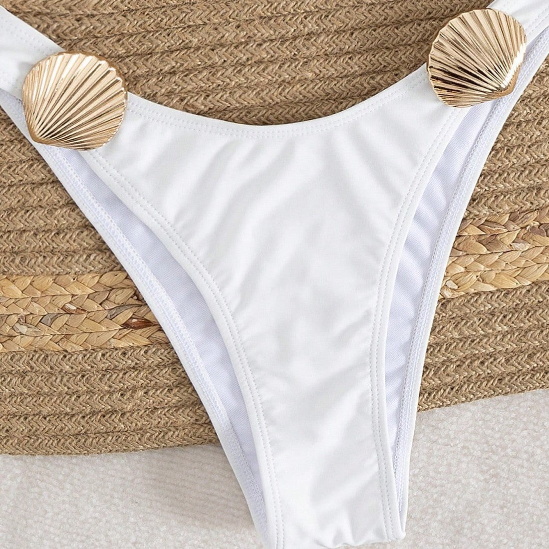Damen Bikini-Set mit raffinierten Muscheldetails R&B