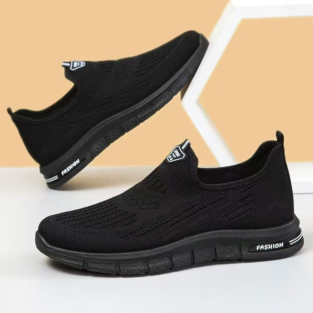 Damen Bequeme und sportliche Slip-On Sneakers mit atmungsaktivem Obermaterial R&B
