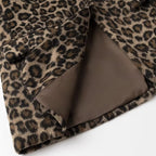 Damen elegante Leopardenblazerjacke R&B