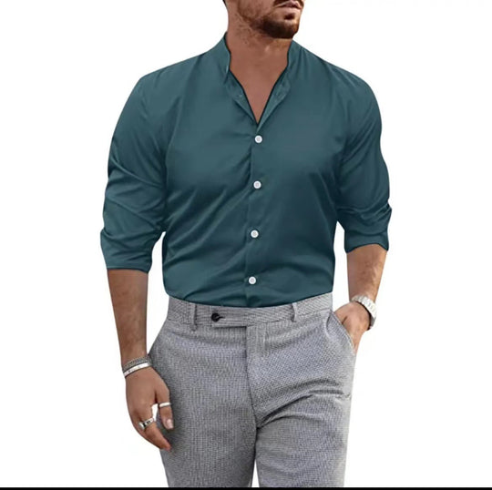 Herren lässige Hemdbluse R&B