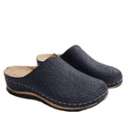 Damen Komfortable Clogs mit eleganter Spitzenstruktur und ergonomischem Fußbett R&B