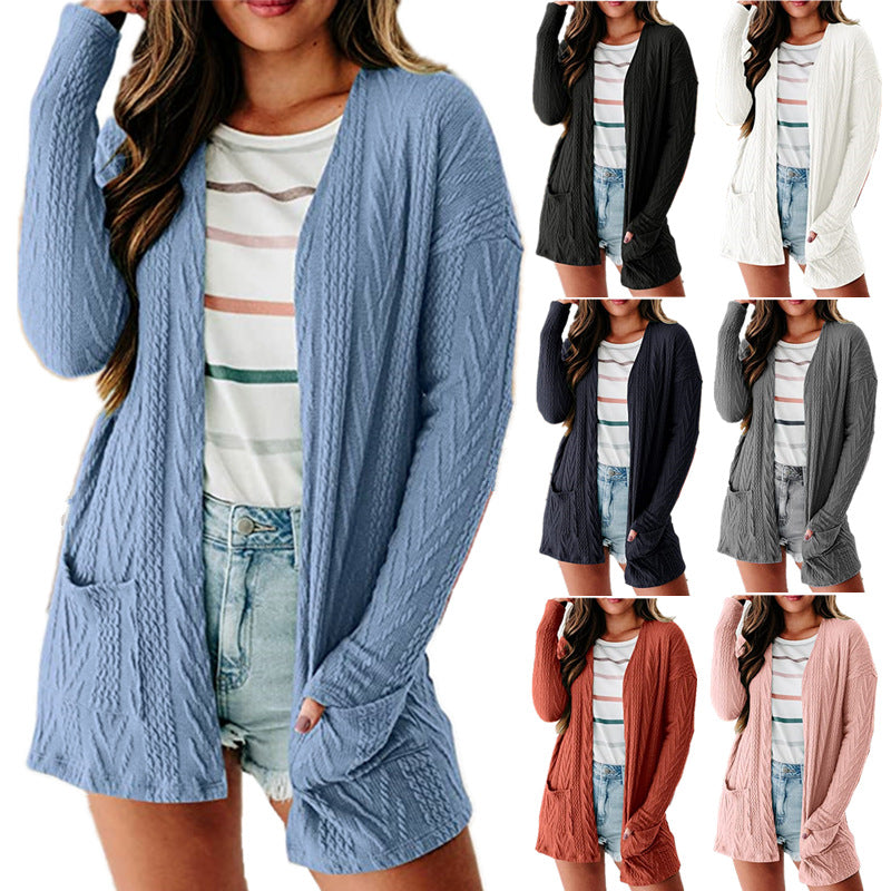 Damen Strickjacke im lässigen Design R&B