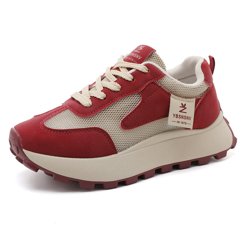 Damen Sportliche Sneakers mit atmungsaktiver Mesh-Oberfläche und dämpfender Laufsohle R&B 1771555985