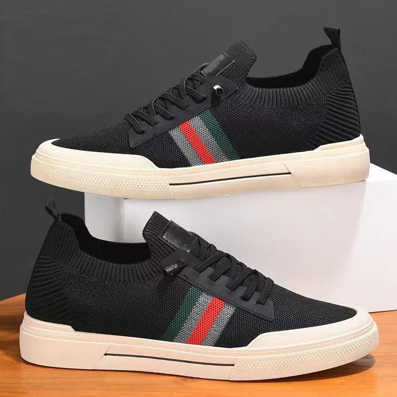 Damen Modische Canvas-Sneaker mit sportlichem Design R&B