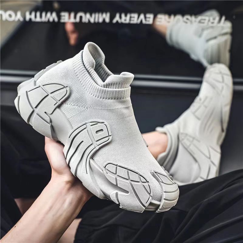 Damen Hochwertige Sport-Sneaker mit einzigartigem Profil und atmungsaktiver Strickstruktur R&B