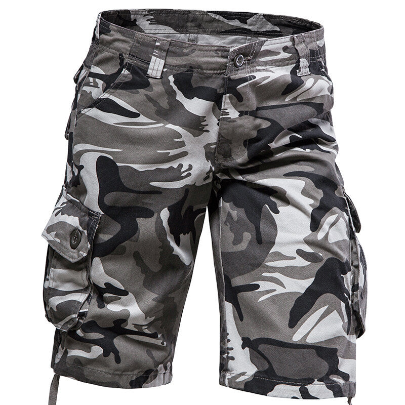 Herren taktische Cargo-Shorts mit multifunktionalen Taschen R&B