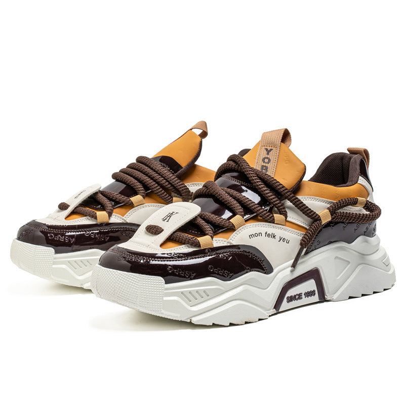 Damen Sportliche Chunky Sneakers mit innovativem Dämpfungssystem und stabiler Sohle R&B