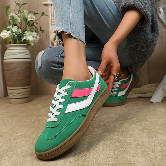 Damen Sportliche Sneakers mit atmungsaktivem Textil-Obermaterial und rutschfester Sohle R&B
